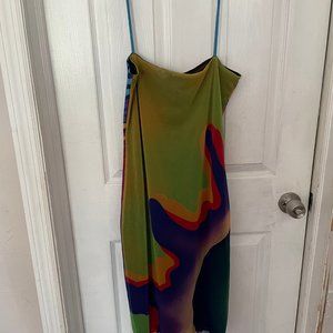 Expired Girl X Heeyajenny 2-way Mesh Dress VIVID